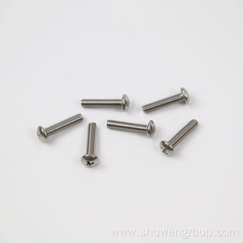 Stainless Steel 304 Pan Head Phillips Machine Screw